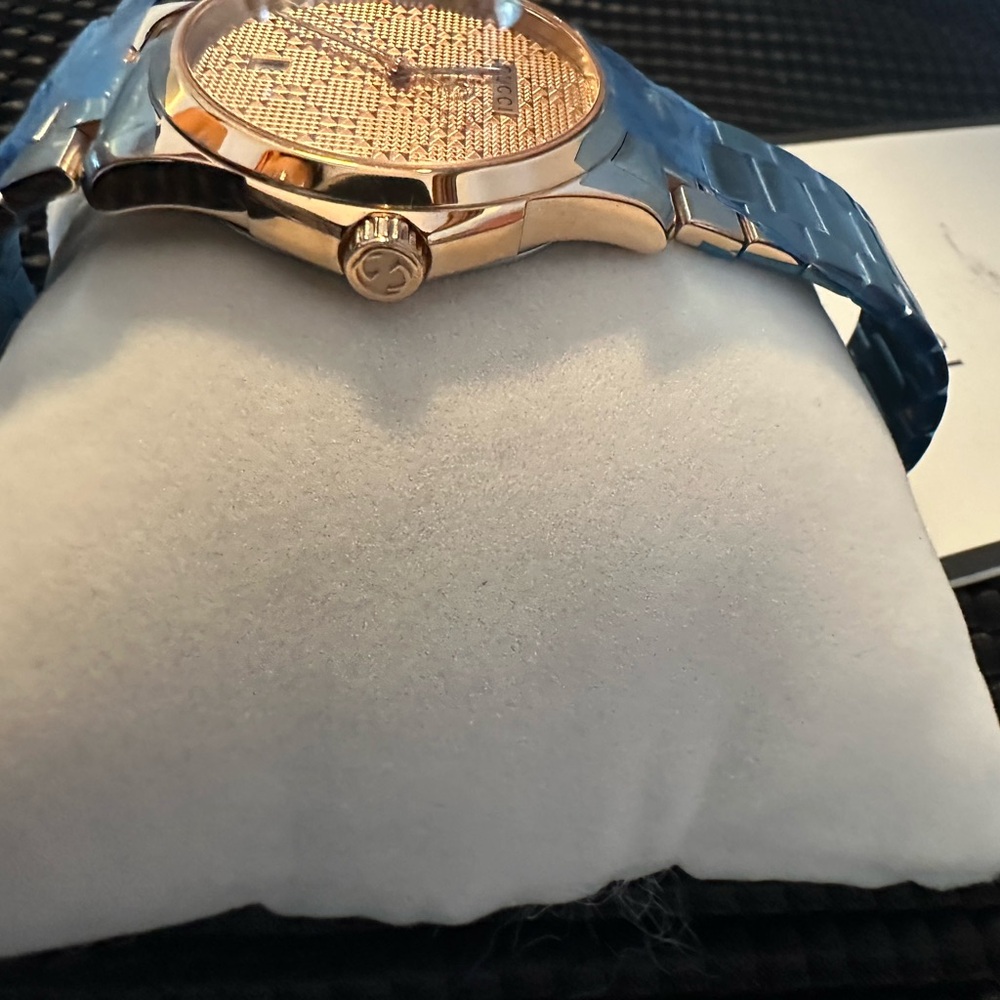 🆕Gucci Women's G-Timeless Rose Gold Watch - Picture 6 of 14